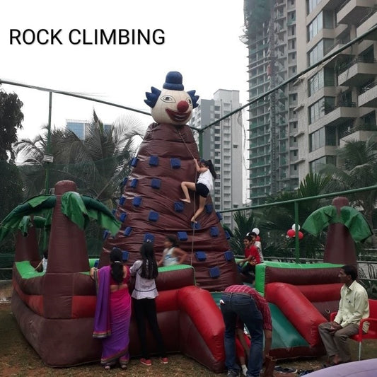 Rock Climbing Bouncy for Parties & Events - PARTYFOXX 