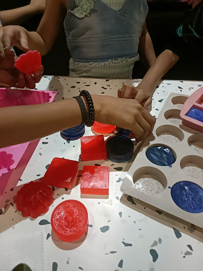 Soap Making Activity for Kids - PARTYFOXX 