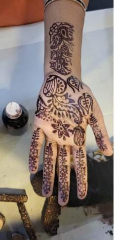 Customised Stamp Mehndi Activity - PARTYFOXX 