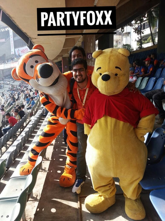 Tigger & Winnie the Pooh Mascots for Parties & Event