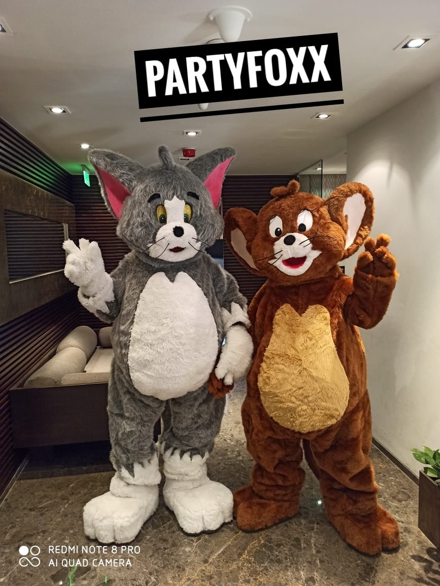 Tom & Jerry Mascots for Parties & Events