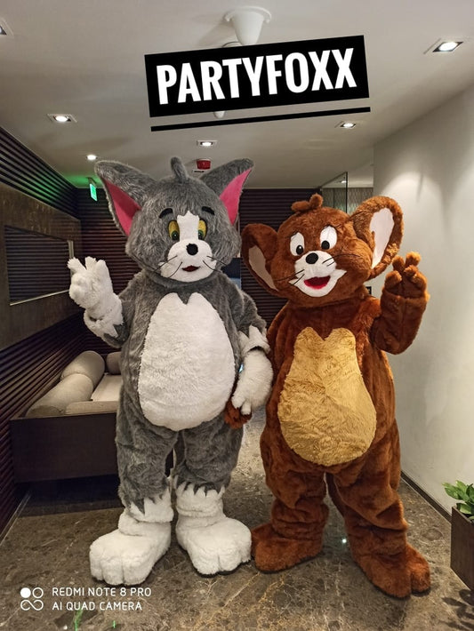 Tom & Jerry Mascots for Parties & Events