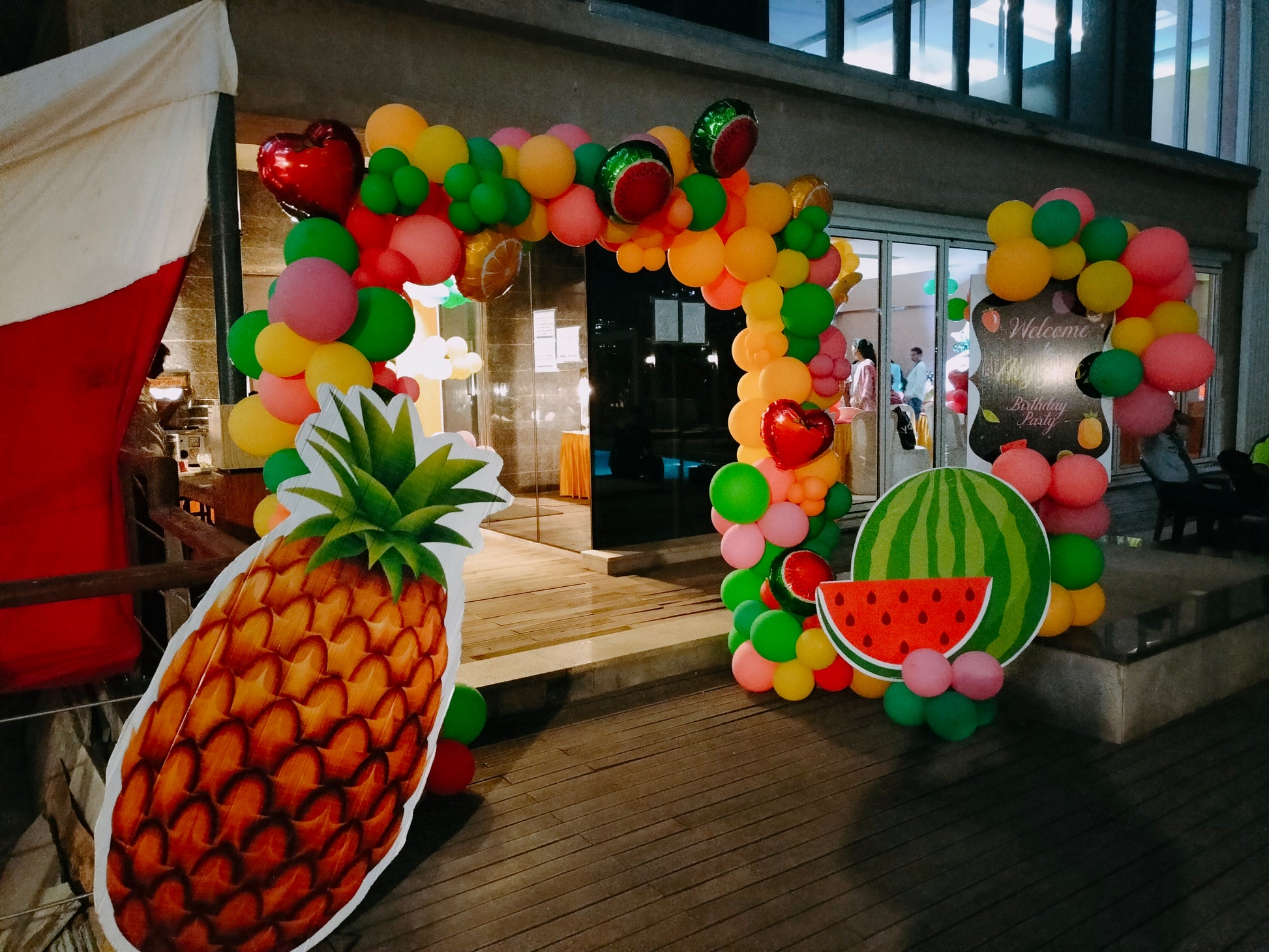 Tutti Frutti Theme Birthday Decoration - PARTYFOXX 