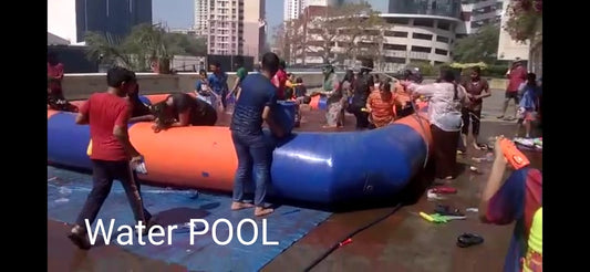 Water Pool Bouncy for Parties & Events - PARTYFOXX 